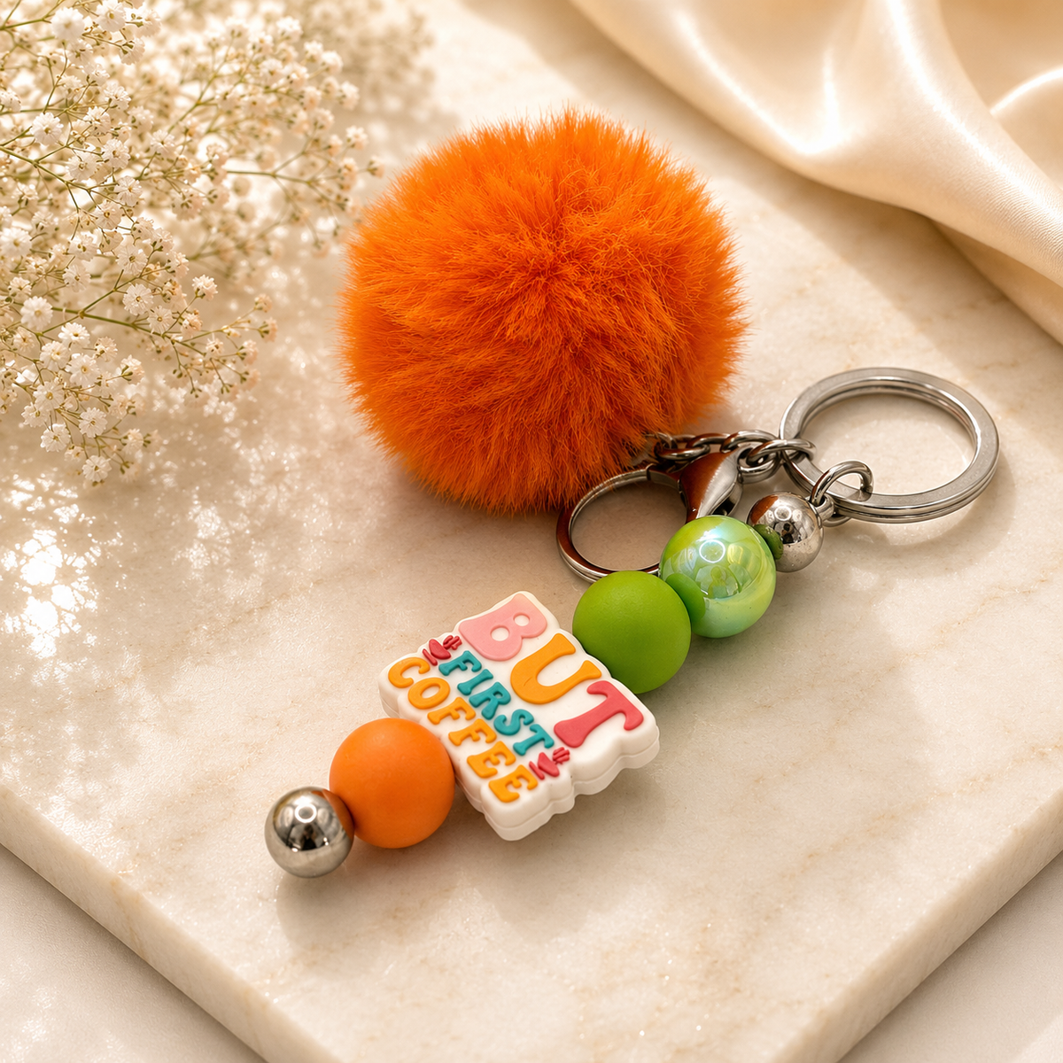 Orange Key Ring