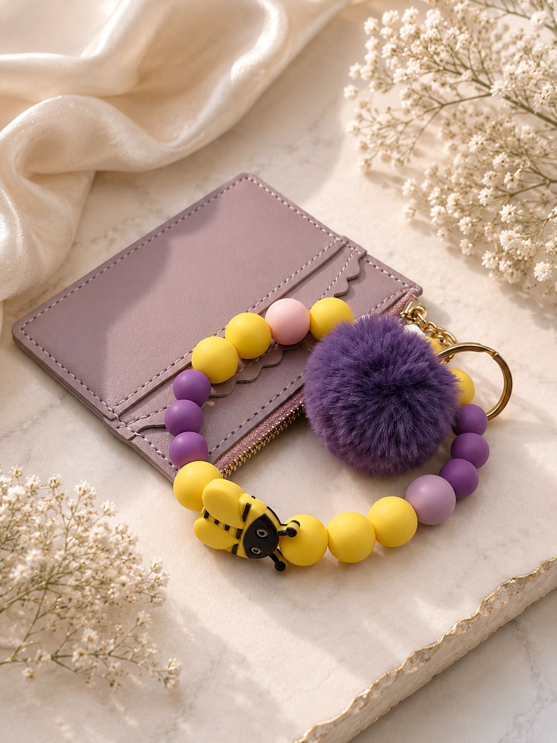 Wristlet with purse