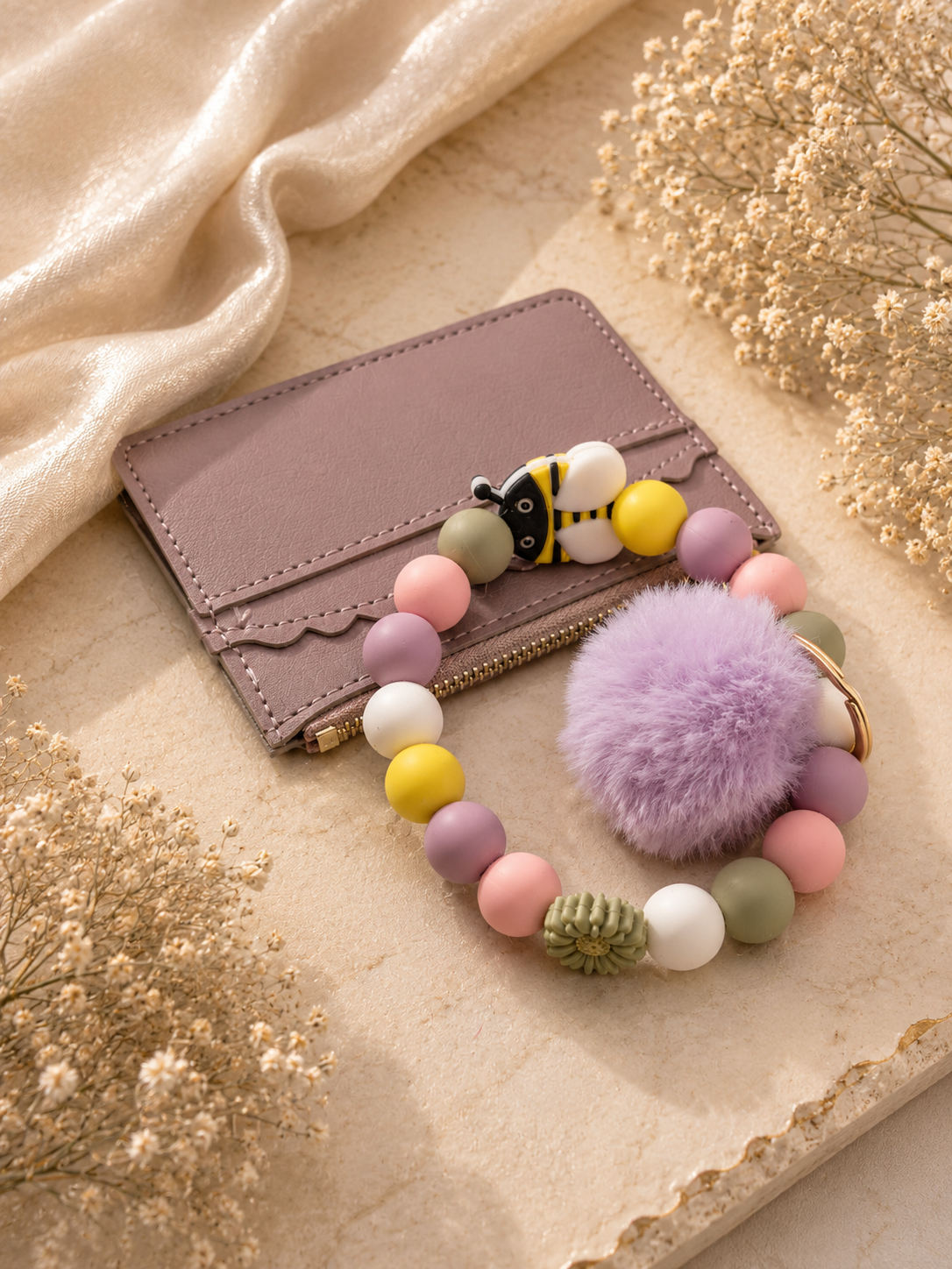 Wristlet with purse