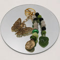 Green Grace with Gold Hardware (Bag Charm)