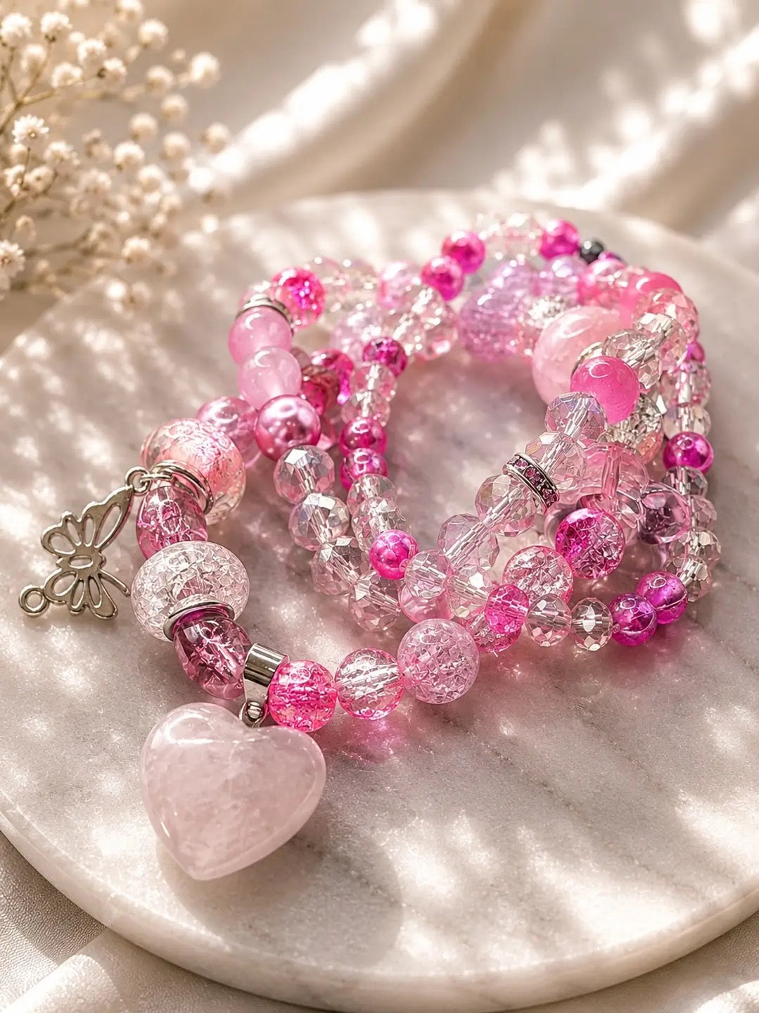 Ollie Rose Bundle of 3 Bracelets with charms