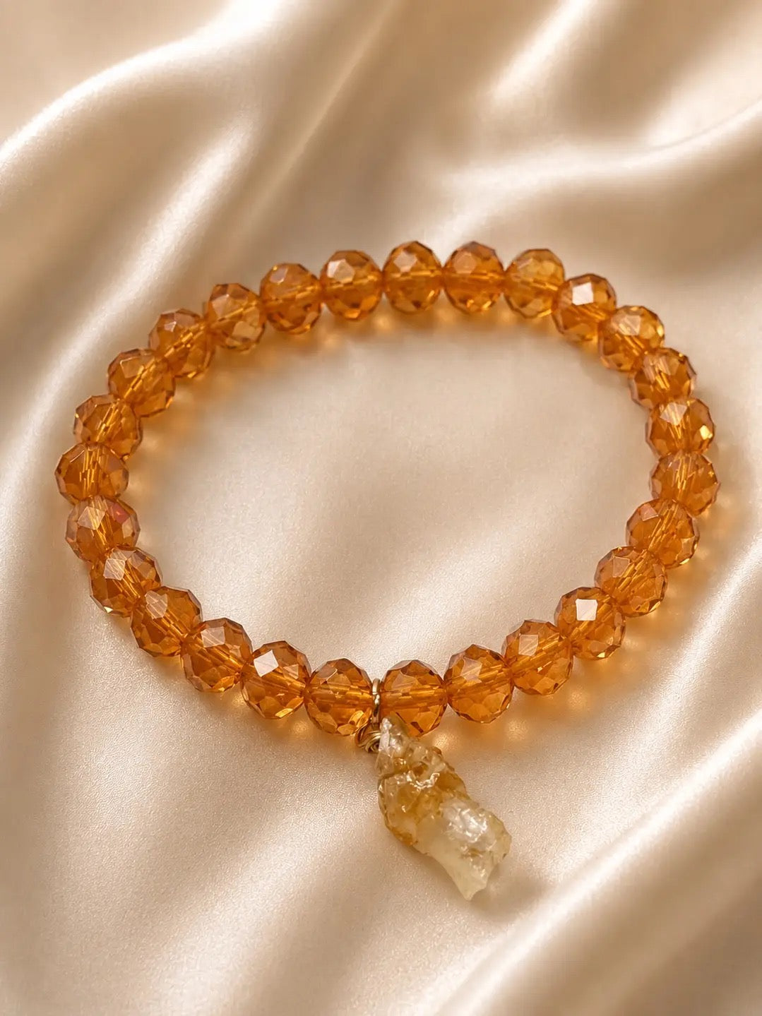 Anna Amber with Crystal (Bracelet)